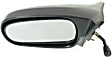 Sedan Driver Side Mirror, Manual Adjust, Non-Heated, Non-Folding, Textured Black, No Signal Light, No Memory, No Puddle Light, No Auto-Dimming, No Blind Spot Feature