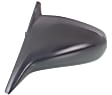 Sedan Driver Side Mirror, Manual Adjust, Non-Heated, Non-Folding, Textured Black, No Signal Light, No Memory, No Puddle Light, No Auto-Dimming, No Blind Spot Feature