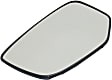 Driver Side Mirror Glass, Heated, No Blind Spot Feature