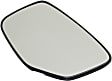 Driver Side Mirror Glass, Heated, No Blind Spot Feature