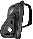 Passenger Side Mirror, Power Adjust, Manual Folding, Non-Heated, Paintable, No Signal Light, No Memory, No Puddle Light, No Auto-Dimming, No Blind Spot Feature