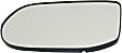 2006-2011 Honda Civic - Driver Side Mirror Glass, Non-Heated, No Blind Spot Feature