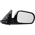 Sedan Passenger Side Mirror, Power Adjust, Non-Heated, Manual Folding, Paintable, No Signal Light, No Memory, No Puddle Light, No Auto-Dim, No Blind Spot Feature