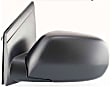 Driver Side Mirror, Power Adjust, Manual Folding, Non-Heated, Textured Black, No Signal Light, No Memory, No Puddle Light, No Auto-Dimming, No Blind Spot Feature