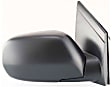 Passenger Side Mirror, Power Adjust, Manual Folding, Non-Heated, Textured Black, No Signal Light, No Memory, No Puddle Light, No Auto-Dimming, No Blind Spot Feature