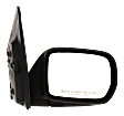 Passenger Side Mirror, Manual Adjust, Manual Folding, Non-Heated, Textured Black, No Signal Light, No Memory, No Puddle Light, No Auto-Dimming, No Blind Spot Feature