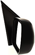 Passenger Side Mirror, Manual Adjust, Manual Folding, Non-Heated, Textured Black, No Signal Light, No Memory, No Puddle Light, No Auto-Dimming, No Blind Spot Feature