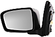 Driver Side Mirror, Power, Manual Folding, Heated, Paintable, No Signal Light, No Memory, No Puddle Light, No Auto-Dimming, No Blind Spot Feature