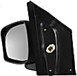 Driver Side Mirror, Power, Manual Folding, Heated, Paintable, No Signal Light, No Memory, No Puddle Light, No Auto-Dimming, No Blind Spot Feature