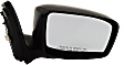 Passenger Side Mirror, Power, Manual Folding, Heated, Paintable, No Signal Light, No Memory, No Puddle Light, No Auto-Dimming, No Blind Spot Feature