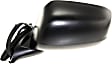 2009-2014 Honda Fit - Driver Side Mirror, Power, Manual Folding, Non-Heated, Paintable, No Signal Light, No Memory, No Puddle Light, No Auto-Dimming, No Blind Spot Feature