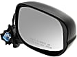 2009-2014 Honda Fit - Passenger Side Mirror, Power, Manual Folding, Non-Heated, Paintable, No Signal Light, No Memory, No Puddle Light, No Auto-Dimming, No Blind Spot Feature