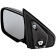 Driver Side Mirror, Power Adjust, Manual Folding, Heated, Paintable, No Signal Light, No Memory, No Puddle Light, No Auto-Dimming, No Blind Spot Feature