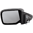 Driver Side Mirror, Power Adjust, Manual Folding, Heated, Paintable, No Signal Light, No Memory, No Puddle Light, No Auto-Dimming, No Blind Spot Feature