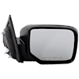 2015 Honda Pilot - Passenger Side Mirror, Power Adjust, Heated, Paintable, Manual Folding, No Signal Light, No Blind Spot Feature, No Memory, No Puddle Light, No Auto-Dimming