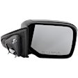 2015 Honda Pilot - Passenger Side Mirror, Power Adjust, Heated, Paintable, Manual Folding, No Signal Light, No Blind Spot Feature, No Memory, No Puddle Light, No Auto-Dimming