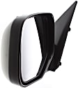 Driver Side Mirror, Power Adjust, Non-Heated, Manual Folding, Textured Black, No Signal Light, No Memory, No Puddle Light, No Auto-Dimming, No Blind Spot Feature