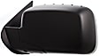 Driver Side Mirror, Power Adjust, Non-Heated, Manual Folding, Textured Black, No Signal Light, No Memory, No Puddle Light, No Auto-Dimming, No Blind Spot Feature