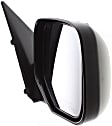 Passenger Side Mirror, Power Adjust, Non-Heated, Manual Folding, Textured Black, No Signal Light, No Memory, No Puddle Light, No Auto-Dimming, No Blind Spot Feature