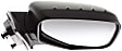 Passenger Side Mirror, Power Adjust, Non-Heated, Manual Folding, Textured Black, No Signal Light, No Memory, No Puddle Light, No Auto-Dimming, No Blind Spot Feature
