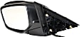 Driver Side Mirror, Power, Manual Folding, Heated, Paintable, No Signal Light, No Memory, No Puddle Light, No Auto-Dimming, No Blind Spot Feature, EX Model