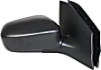 2002-2005 Honda Civic - Hatchback Passenger Side Mirror, Power Adjust, Non-Heated, Manual Folding, Textured Black, No Signal Light, Without Memory Recall, No Puddle Light, No Auto-Dimming, No Blind Spot Feature