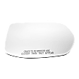 Passenger Side Mirror Glass, Non-Heated, No Blind Spot Feature