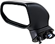 Driver Side Mirror, Power Adjust, Heated, Manual Folding, Textured Black, No Signal Light, No Memory, No Puddle Light, No Auto-Dimming No Blind Spot Feature Sedan