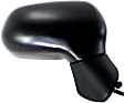 Passenger Side Mirror, Power Adjust, Heated, Manual Folding, Textured Black, No Signal Light, No Memory, No Puddle Light, No Auto-Dimming No Blind Spot Feature Sedan