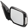 2015 Honda Pilot - Passenger Side Mirror, Power Adjust, Non-Heated, Paintable, Manual Folding, In-housing Signal Light, No Blind Spot Feature, No Memory, No Puddle Light, No Auto-Dimming