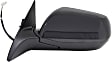 Driver Side Mirror, Power Adjust, Manual Folding, Non-Heated, Paintable, No Signal Light, No Memory, No Puddle Light, No Auto-Dimming, No Blind Spot Feature, Flat Glass