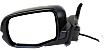 2016 Honda Pilot - Driver Side Mirror, Power Adjust, Non-Heated, Textured Black, Manual Folding, No Signal Light, No Blind Spot Feature, No Memory, No Puddle Light, No Auto-Dimming