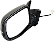 2016 Honda Pilot - Driver Side Mirror, Power Adjust, Non-Heated, Textured Black, Manual Folding, No Signal Light, No Blind Spot Feature, No Memory, No Puddle Light, No Auto-Dimming