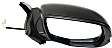 Passenger Side Mirror, Power Adjust, Manual Folding, Non-Heated, Textured Black, No Signal Light, No Memory, No Puddle Light, No Auto-Dimming, No Blind Spot Feature