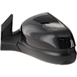 2025 Honda Ridgeline - Driver Side Mirror, Power Adjust, Heated, Paintable, Manual Folding, No Signal Light, No Blind Spot Feature, No Memory, No Puddle Light, No Auto-Dimming