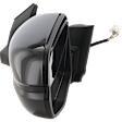 2025 Honda Ridgeline - Driver Side Mirror, Power Adjust, Heated, Paintable, Manual Folding, No Signal Light, No Blind Spot Feature, No Memory, No Puddle Light, No Auto-Dimming