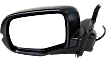 2016 Honda Pilot EX-L - Driver Side Mirror, Power Adjust, Heated, Paintable, Manual Folding, No Signal Light, No Blind Spot Feature, No Memory, No Puddle Light, No Auto-Dimming