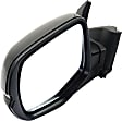 2016 Honda Pilot EX-L - Driver Side Mirror, Power Adjust, Heated, Paintable, Manual Folding, No Signal Light, No Blind Spot Feature, No Memory, No Puddle Light, No Auto-Dimming