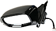 2016 Honda Pilot - Driver Side Mirror, Power Adjust, Heated, Paintable, Manual Folding, In-housing Signal Light, No Blind Spot Feature, With Memory, No Puddle Light, No Auto-Dimming