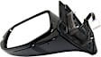 2016 Honda Pilot - Driver Side Mirror, Power Adjust, Heated, Paintable, Manual Folding, In-housing Signal Light, No Blind Spot Feature, With Memory, No Puddle Light, No Auto-Dimming