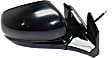 2017 Honda Ridgeline RTS - Passenger Side Mirror, Power Adjust, Heated, Paintable, Manual Folding, No Signal Light, No Blind Spot Feature, With Memory, No Puddle Light, No Auto-Dimming