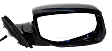 2016 Honda Accord - Passenger Side Mirror, Power Adjust, Heated, Paintable, Manual Folding, In-housing Signal Light, No Blind Spot Feature, No Memory, No Puddle Light, No Auto-Dimming