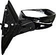2016 Honda Accord - Passenger Side Mirror, Power Adjust, Heated, Paintable, Manual Folding, In-housing Signal Light, No Blind Spot Feature, No Memory, No Puddle Light, No Auto-Dimming