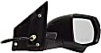 2016 Honda CR-V EX - Passenger Side Mirror, For Models With Lane Departure Warning System, Power Adjust, Heated, Paintable, Manual Folding, In-housing Signal Light, No Blind Spot Feature, No Memory, No Puddle Light, No Auto-Dimming