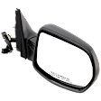 2017-2022 Honda CR-V - Passenger Side Mirror, Power Adjust, Non-Heated, Manual Folding, Textured Black, No Signal Light, No Memory, No Puddle Light, No Auto-Dimming, No Blind Spot Feature
