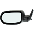 Driver Side Mirror, Power Adjust, Non-Heated, Manual Folding, Paintable, No Signal Light, No Memory, No Puddle Light, No Auto-Dim, No Blind Spot Feature