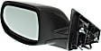 Driver Side Mirror, Power Adjust, Non-Heated, Manual Folding, Paintable, No Signal Light, No Memory, No Puddle Light, No Auto-Dim, No Blind Spot Feature