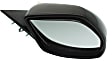 Passenger Side Mirror, Power Adjust, Non-Heated, Manual Folding, Paintable, No Signal Light, No Memory, No Puddle Light, No Auto-Dim, No Blind Spot Feature