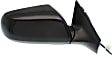 Passenger Side Mirror, Power Adjust, Non-Heated, Manual Folding, Paintable, No Signal Light, No Memory, No Puddle Light, No Auto-Dim, No Blind Spot Feature