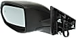 Driver Side Mirror, Power Adjust, Heated, Manual Folding, Paintable, In-housing Signal Light, No Memory, No Puddle Light, No Auto-Dimming, With Blind Spot Detection in Glass